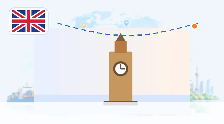 UK courier destination